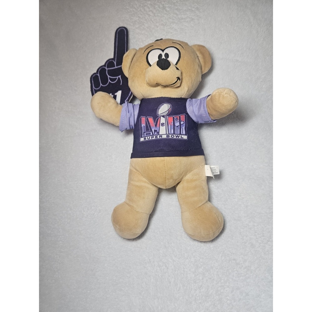 Baltimore Ravens Super Bowl XLVII Plush Bear #1 Fan Good Stuff 24423